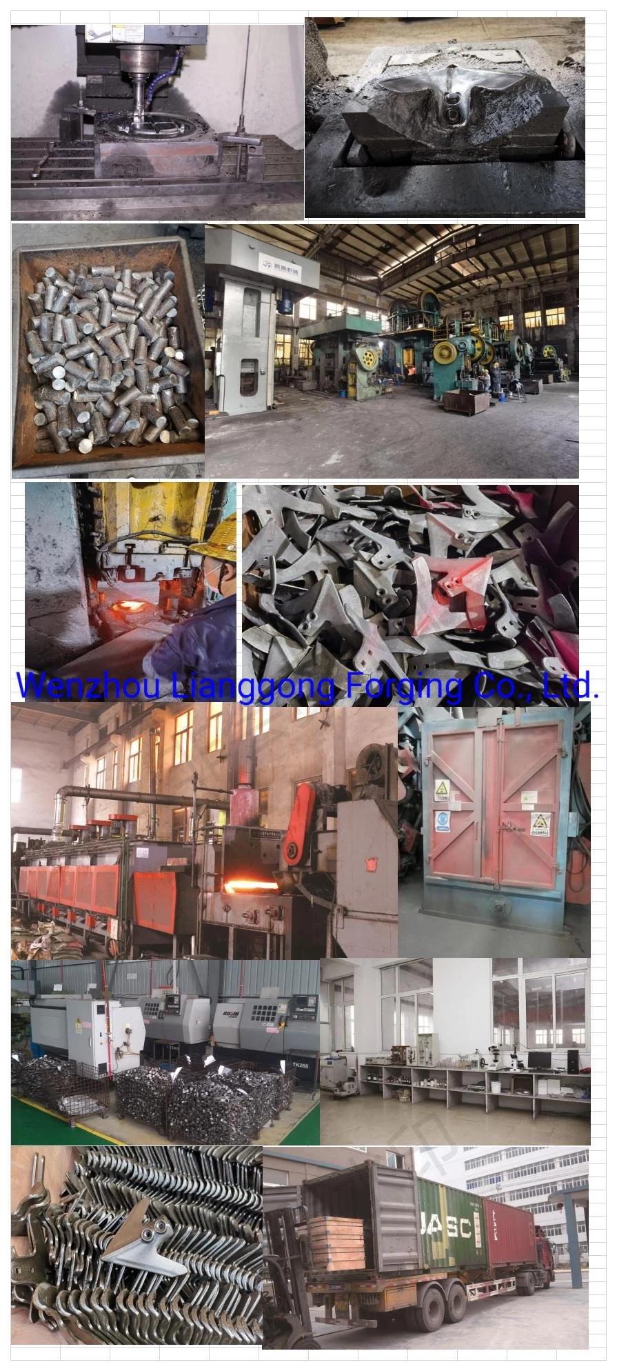 Custom Hot Die Forging Spare Parts Used in Construction Machinery/Agricultural Machinery/Vehicle/Truck/Train/Valve