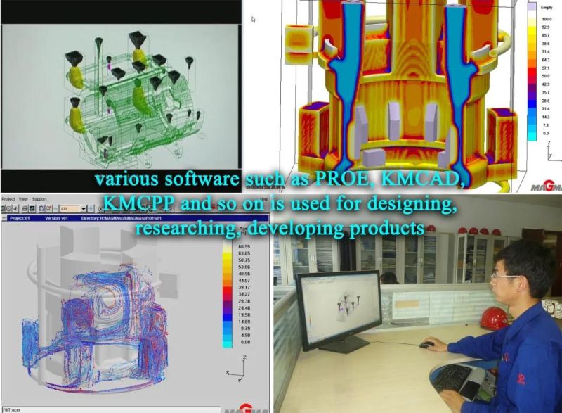 large scale heavy duty sand cast steel aluminum casting for coal mine machinery