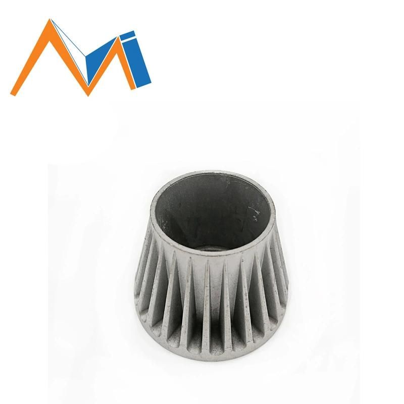 Low Price Die Casting Aluminum Alloy LED Lamp Base Parts with Powder Spraying