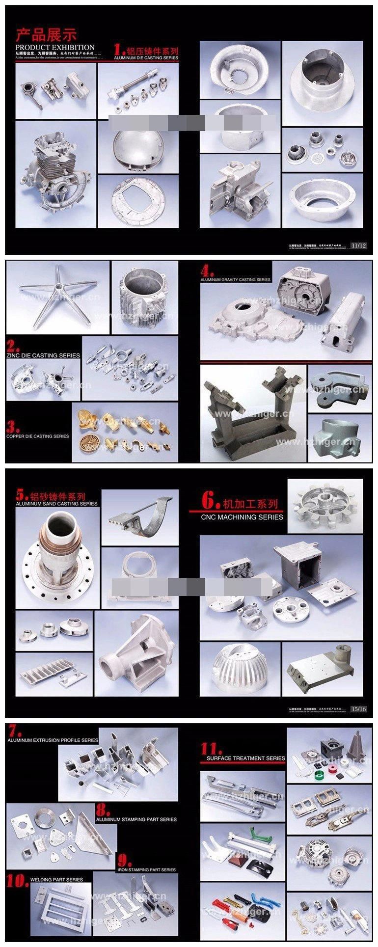 ISO9001 Ts16949 One-Stop Service Aluminum Die Casting and Machining