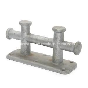 Double Cross Bollard Hot DIP Galvanized Bollard Yacht Marine Boat Deck Cleats