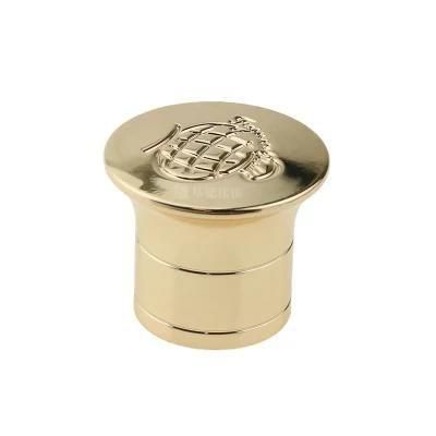 OEM Baking Paint Process Zinc Alloy High Precision Die Cast Part Perfume Cap