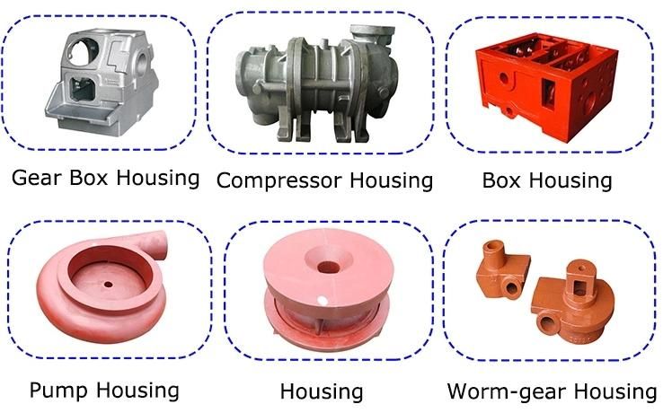 OEM Steel Lost Foam Casting Ductile Iron Shell Mold Sand Casting Parts with Precision Machining