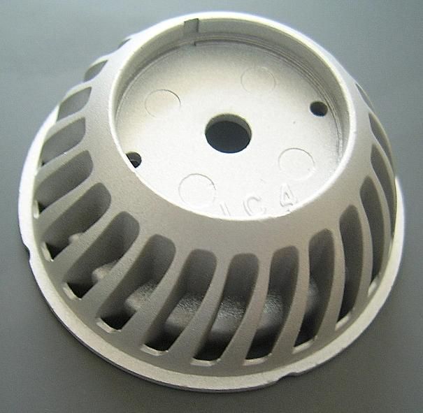 Aluminum Alloy Metals Die Casting LED Housing with Groove Made in China