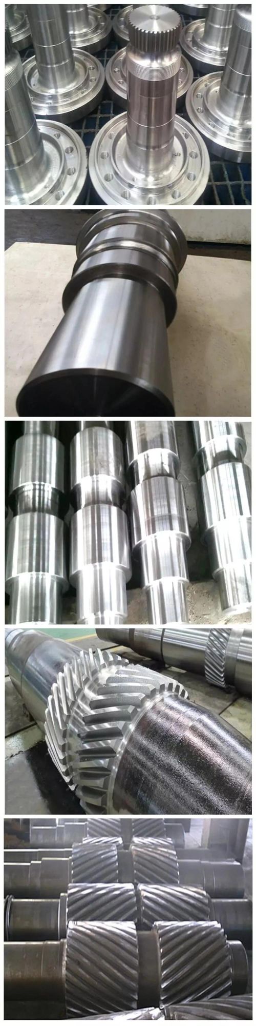 Steel Hot Forging Raw Forging Gear Shaft