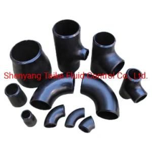 Cast Iron Sand Casting Pipe Fittings Elbow Black Paint