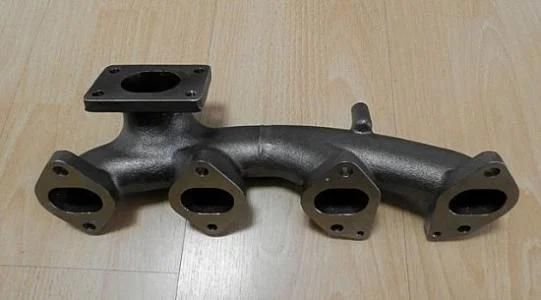 OEM Aluminum Engine Parts Sand Casting Auto Parts Manifold Exhaust