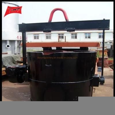 Electric Teapot Spout Pouring Ladle in Foundry