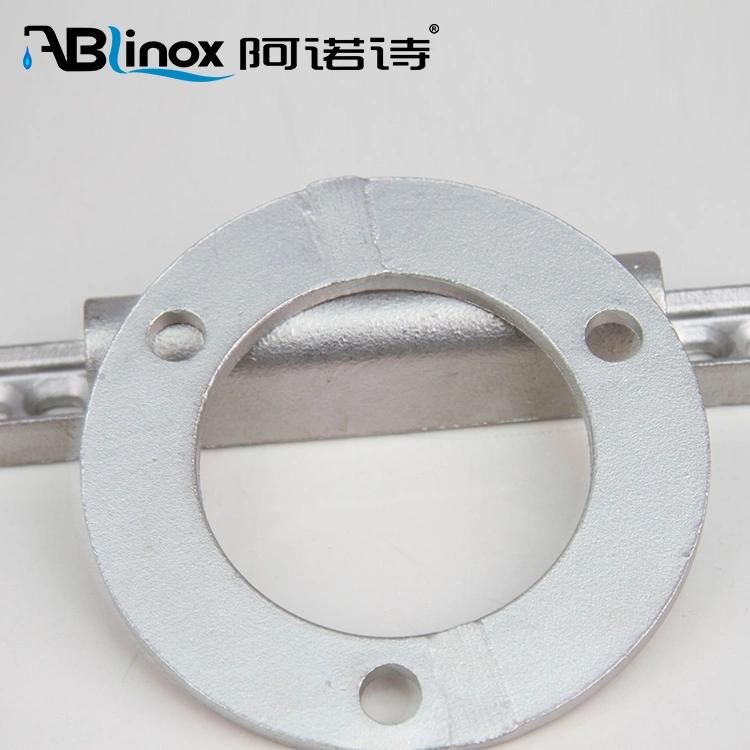 Customized Precision SS304 Casting Squre Handrail Base