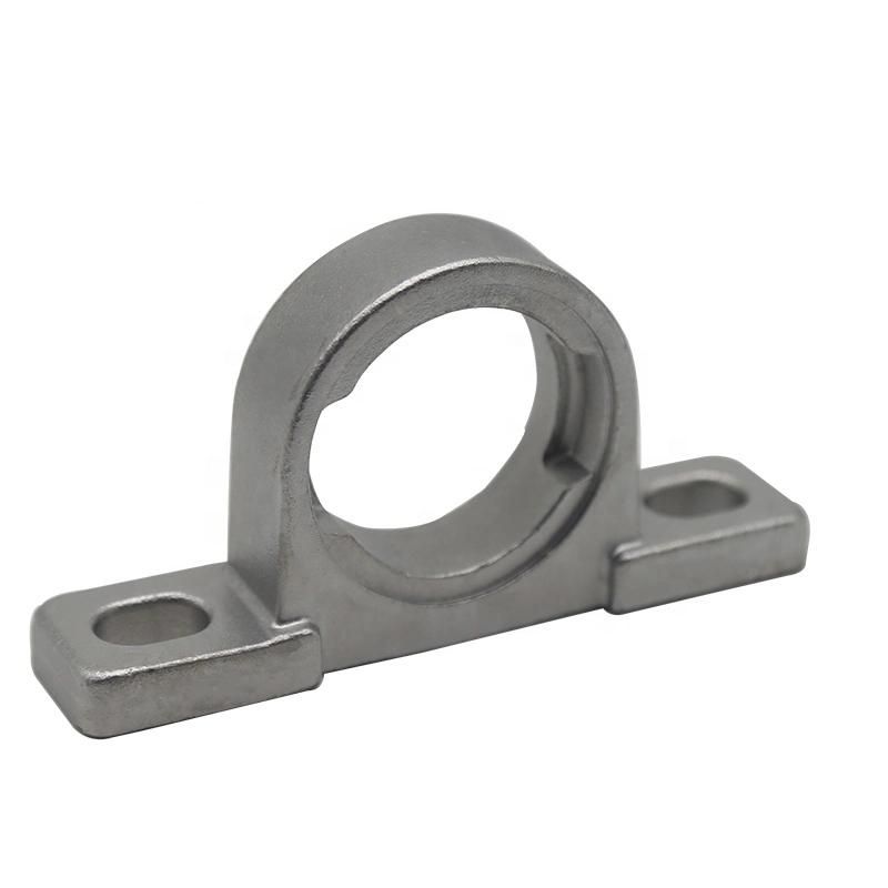 Factory Manufacture Stainless Steel Precision Casting Plummer Block Bearing Pillow Block Bearing Lost Wax Casting Fitting