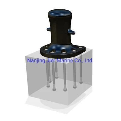 Cast Iron Bollard Dock Marine Single Bit Bollard