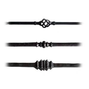 Easily Assembled Cheap Wrought Iron Balusters Forged Pickets