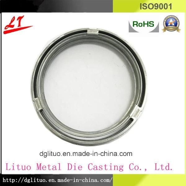 Customize Zinc Alloy Die Casting Ring with CNC Machining