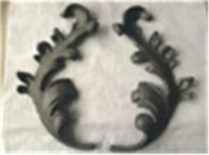 Wholesale Wrought Iron/Cast Steel Leaves for Rosettes/Panels Decoraion