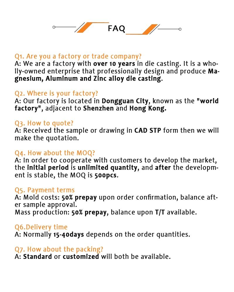 Mature Experience and Technology with Zinc Die Casting for Artware Made in Mingyi Factory