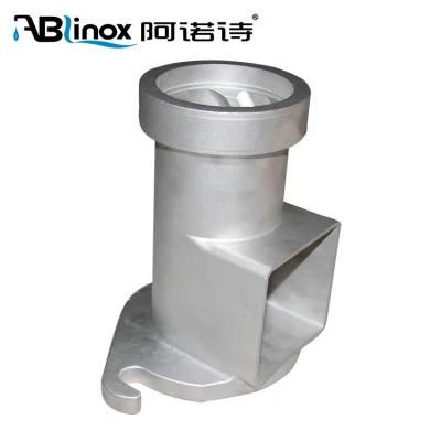 Customized Precision SS304 Casting Meat Chopper Machine Part