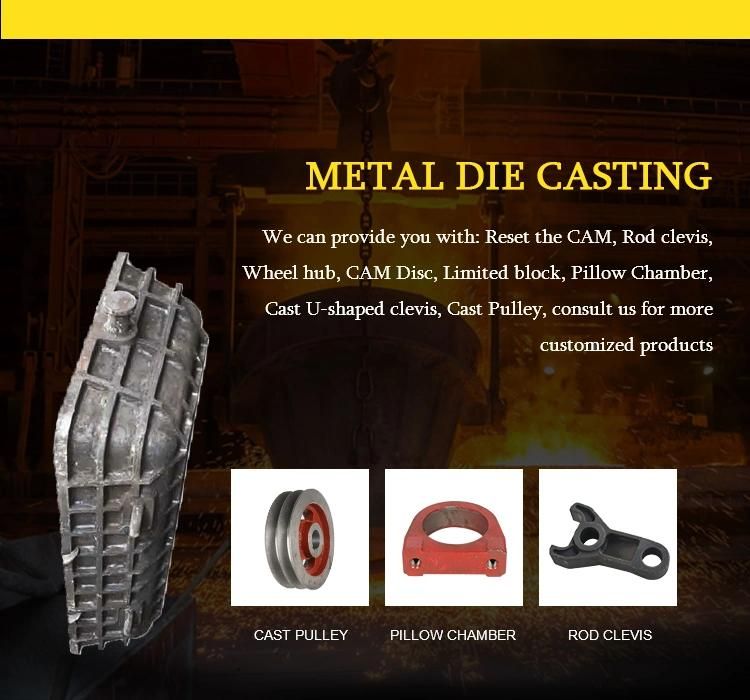 Customized Founding Mechanical Cast Pulley