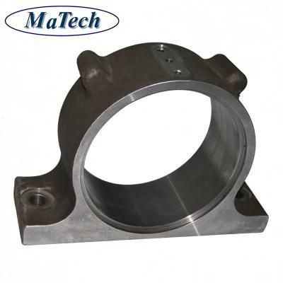 OEM Customized 5mm Casting Steel Roller Idler Bearing Housing