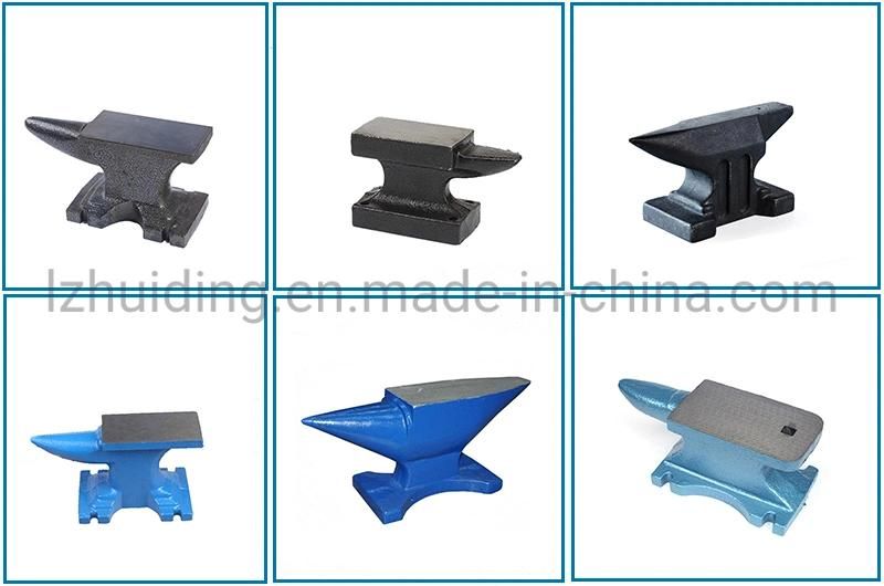 China Foundry Made OEM Cheap Cast Iron Anvil Blacksmith′s Steel Anvil