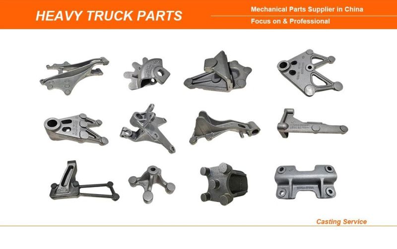 Precision Tractor/Valve/Pump/Vehicle/Heavy Truck Support/Spring Bracket/Arm/Gearbox/Housing/Motor/Engine Gray/Grey/Ductile Iron Sand Casting Parts