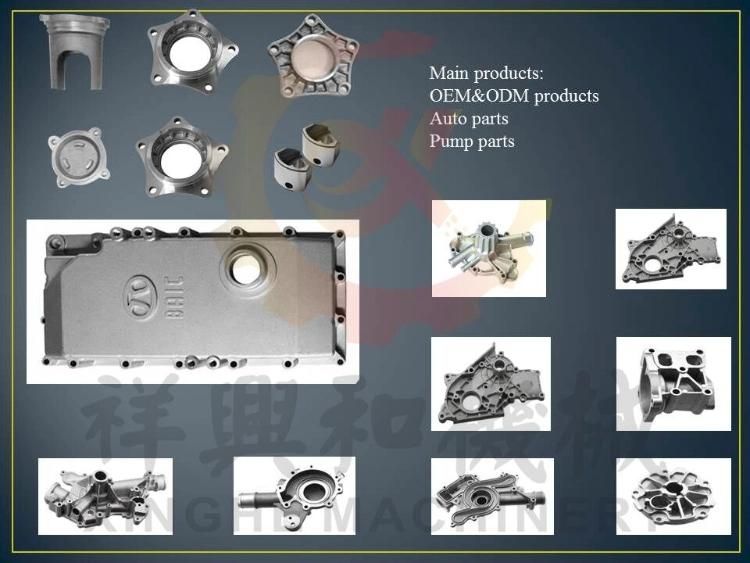 OEM Circle Aluminum Alloy Die Casting Machinery Parts with Polishing