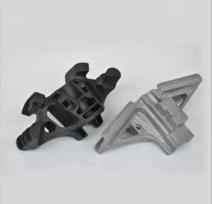 OEM Customized Die Casting Spare Part with Black Baking Paint