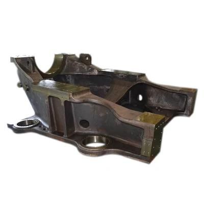 China Windturbine Parts Sand Lost Foam Casting Large Steel Frame Key Components