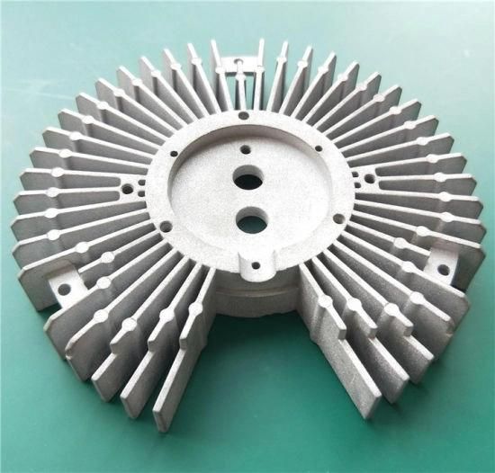 Spray Coating Aluminum Alloy Die Casting of Heat Sink for LED Lights