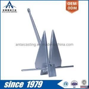 Casting Galvanized Danforth Anchors for Marine Hardware