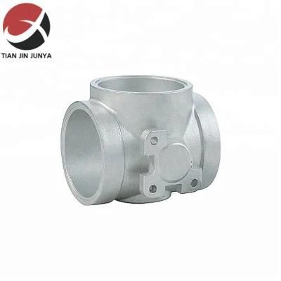 Customized Stainless Steel Reducer Tee Strainer Lost Wax Casting Irregular Pipe Fittings