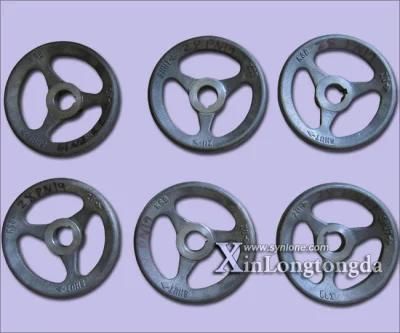 Customized Sand Casting Hand Wheel with Paint Spraying