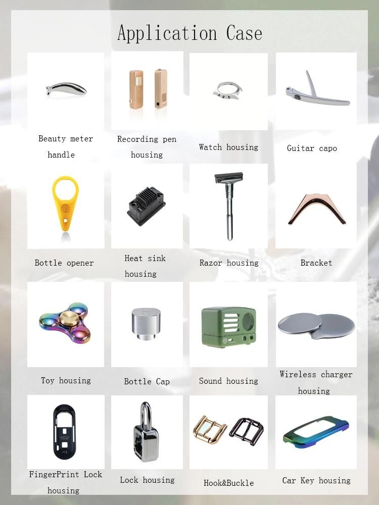 Customized Precision Aluminum Alloy Die Casting Car Charger Parts