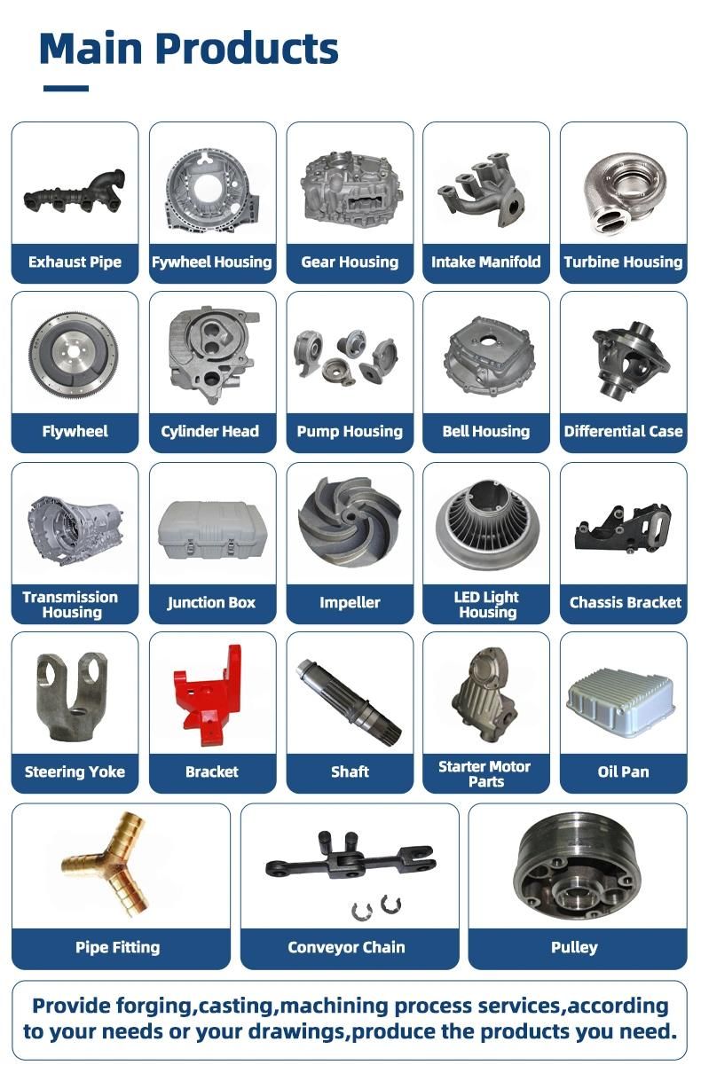 Custom Metal Parts Aluminum Casting Motor Bearing Holder Bracket