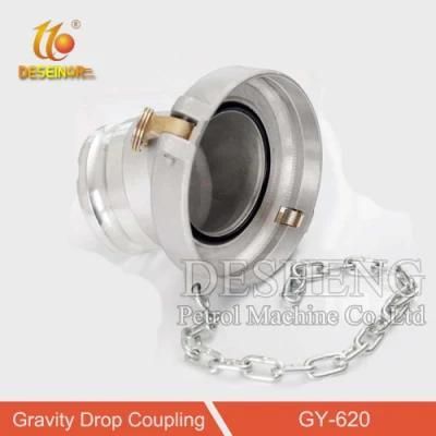 Tanker Truck Aluminum Gravity Drop Coupling Gy-620