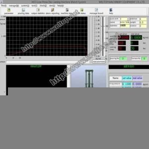 Low Pressure Casting Controlling System for Auto and Motorcycle Parts