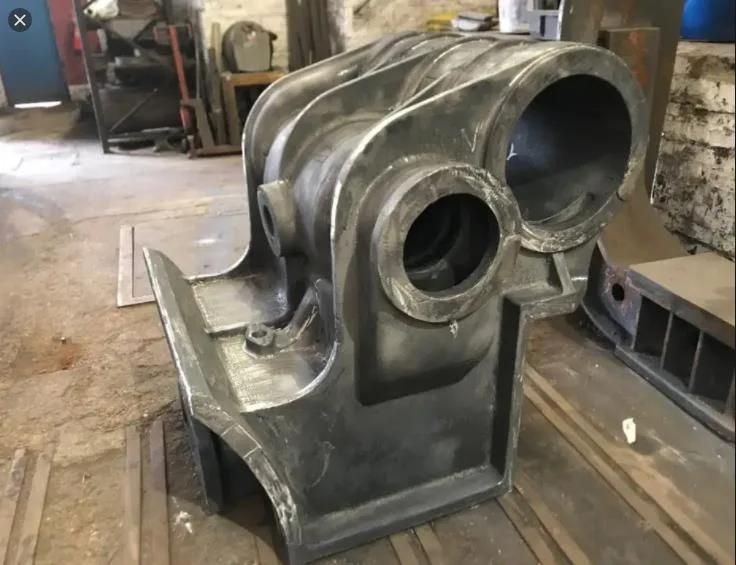 Large Size Nonstandard Custom Sand Casting Ht200-Ht450 Gray Iron Gear Box Reducer Shell