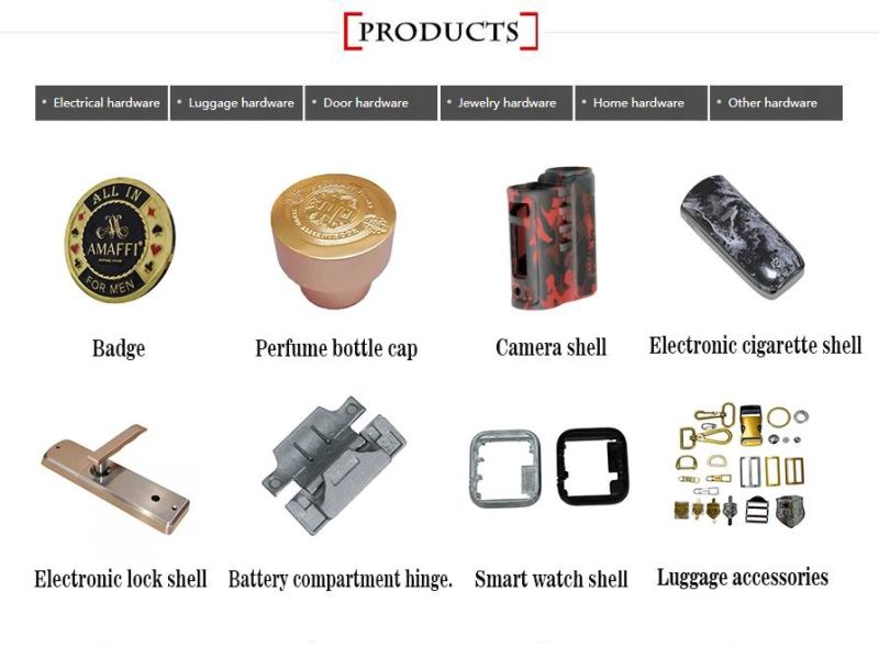 OEM/ODM Custom Zinc Alloy Die Casting Fingerprint Door Lock Shell