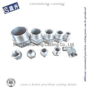 OEM Manufacturer Different Precision Casting Pipe Fitting Parts by Investment Casting