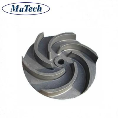 Matech Custom Made Top Quality Sand Iron Casting OEM Casting Impeller