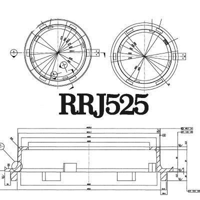 Rubber Ring Joint 525mm Reinforced Concrete Pipes Pipe Pallet