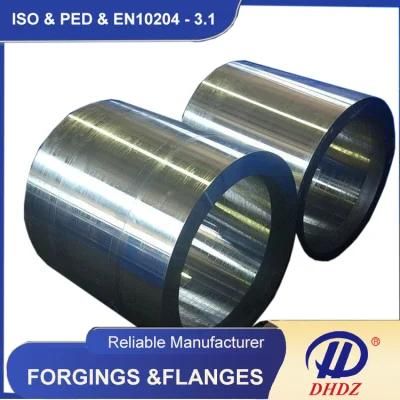 Tube Forging Steel Forging Cylinder Forging Hollow Bar Forging