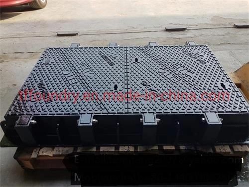 Epoxy Coat Painting Heavy Duty Ductile Iron Manhole Cover Supplier