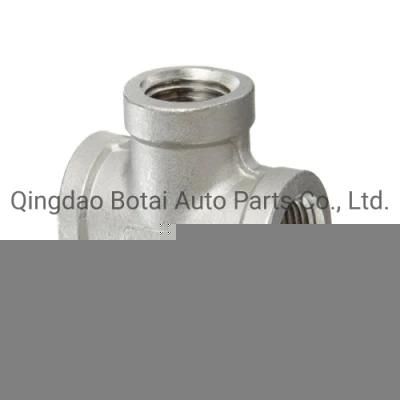 Stainless Steel Quick Tee Three Way Pipe Connection Joint Fitting