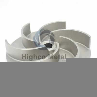 Stainless Steel Pump Impeller Precision Machined Lost Wax Casting