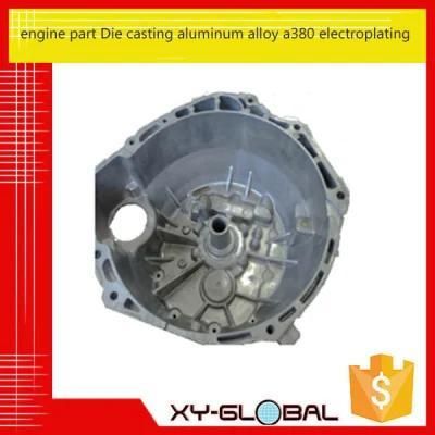 Engine Part Die Casting Aluminum Alloy A380 Electroplating