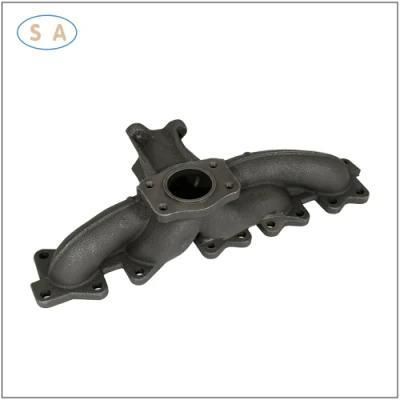 OEM Precision Steel Casting Engine Car Eduction Pipe Used for Automobile Fittings