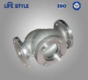 OEM Service Lost Wax Casting Stainless Steel Valve Part for Butterfly Valve
