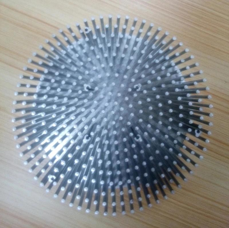 LED Lamp Aluminum Heat Sink Made by Cold Forging