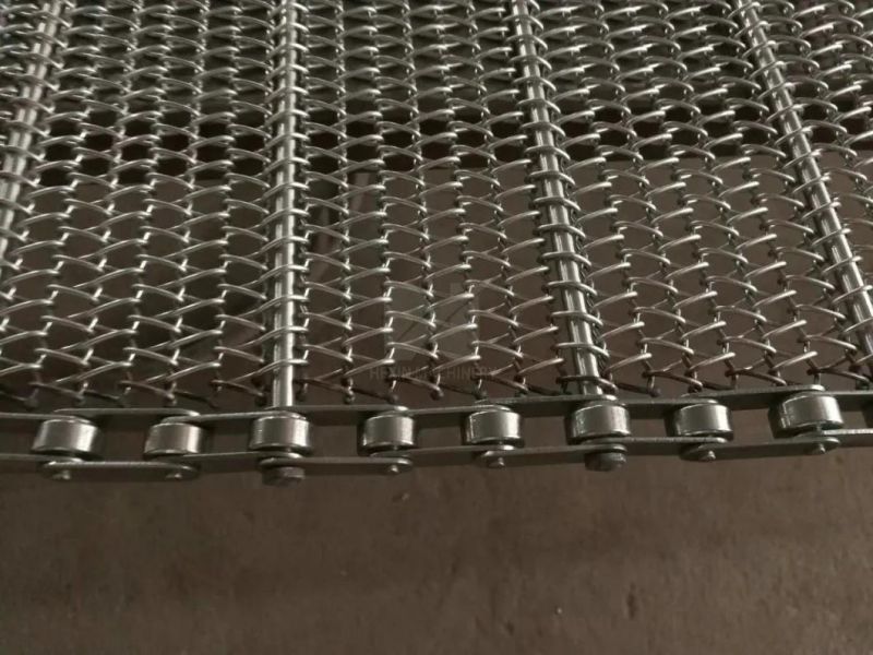 Carbon Steel Chain Mesh Belt Hx91049