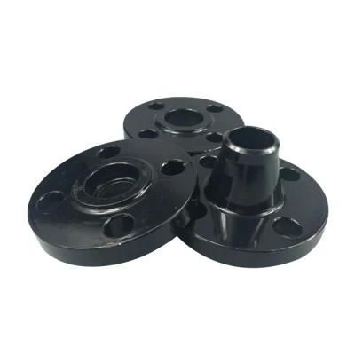 ASME B16.5 Carbon Steel A105n Black Forged Slip on So Flange Flange